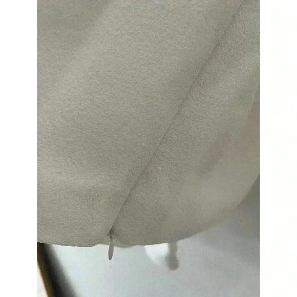 VICTORIA BECKHAM IVORY CREPE LONG VOLUMINOUS SLEEVE BLOUSE US SIZE 2 - Picture 5 of 8